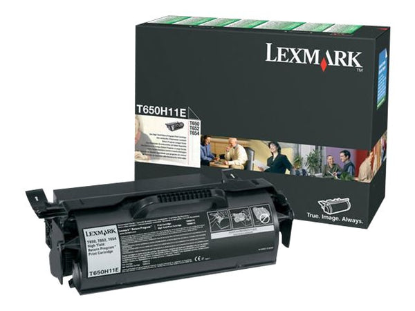 LEXMARK T65X cartouche de toner noir haute capacité 25.000 pages pack de 1 retour programme
