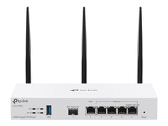 TP-LINK AX3000 Wi-Fi 6 Gigabit VPN Router 1x Gigabit SFP WAN/LAN Port 1x Gigabit RJ45 WAN Port 4x Gigabit WAN/LAN RJ45 Ports