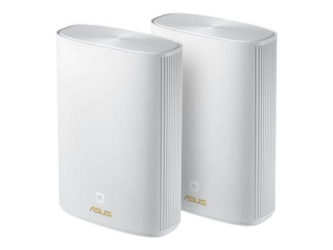 ASUS ZenWiFi AX Hybrid XP4 Mesh AX1800 Dual Band WiFi 6 with AV1300 HomePlug AV2 MIMO White 1-pack
