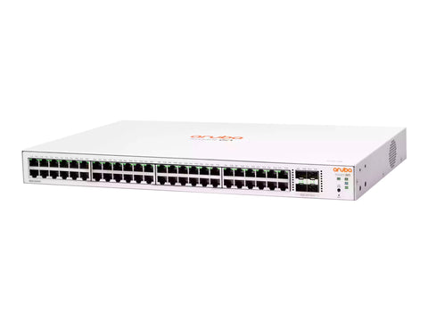 HPE Networking Instant On 1830 48G 4SFP Switch Commutateur intelligent 48 x 10/100/1000 + 4 x Gigabit SFP de bureau