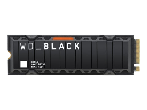 WD Black SN850 NVMe SSD with Heatsink PCIe Gen4 500Go