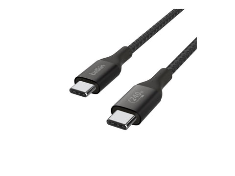 BELKIN Boost Charge 240w USB-C to USB-C Cable 2M Black