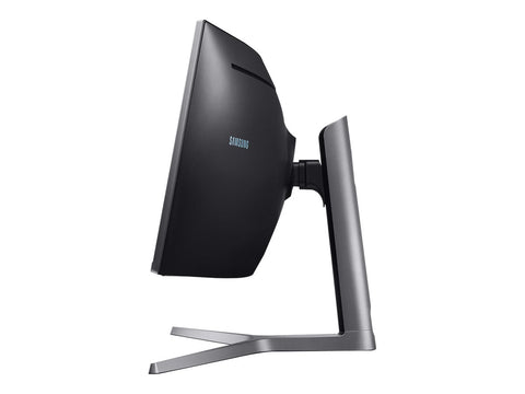 SAMSUNG C49HG90DMU 49in 32:9 Curved 1800R 3840x1080 VA QLED HDR 1ms MPRT 144Hz HDMIx2 DP Dual hinge height adj stand VESA