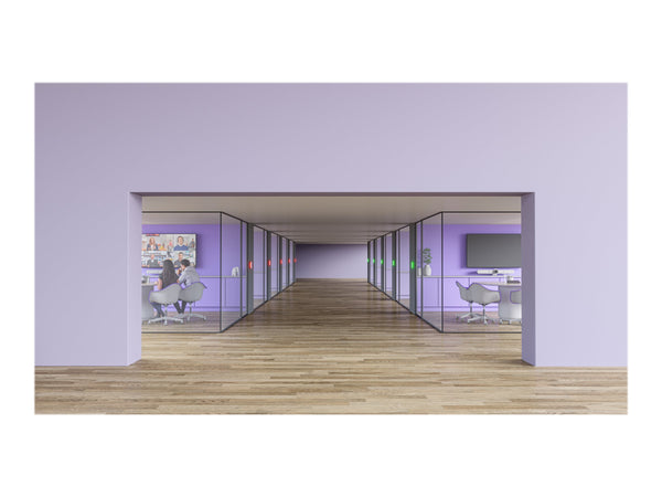 LOGITECH Tap Scheduler Purpose-Built Scheduling Panel for Meeting Rooms Video conferencing device Zoom Certified