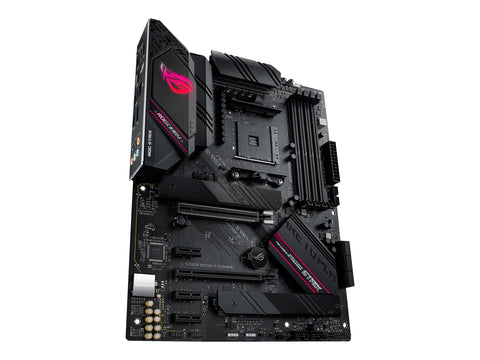ASUS ROG STRIX B550-F GAMING ATX MB PCIe 4.0-ready dual M.2 USB3.2 Gen 2 Type-C plus HDMI2.1 and DisplayPort1.2 output support