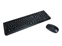 MCL Kit clavier souris sans fil - Noir