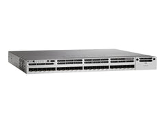 CISCO CAT 3850 24 PORT 10G FIBER SWITCH IP BASE REMANUFACTURED