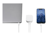 INNERGIE 45H Adaptateur secteur compact 45W - USB-C - 2 Ports Embouts de voyage UE.UK et US inclus