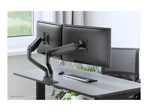 NEOMOUNTS DS70S-950BL2 Support décran à fixer 17-35p - ressort à gaz - Topfix - arrêt 180