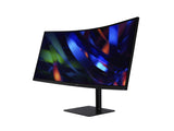 ACER Monitor Ultra Wide CZ342CURJ0bmiphuzx 34p UWQHD 120Hz DP/Type-C 100Hz HDMI LED VA 4ms HDMI DP 3Years Warranty