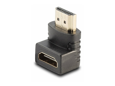 LINDY HDMI Adapter 90 degree down 90 degree angled Male Female