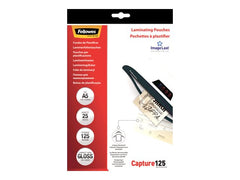 FELLOWES IL LAMINATING POUCH A5 125MC RTL25PK