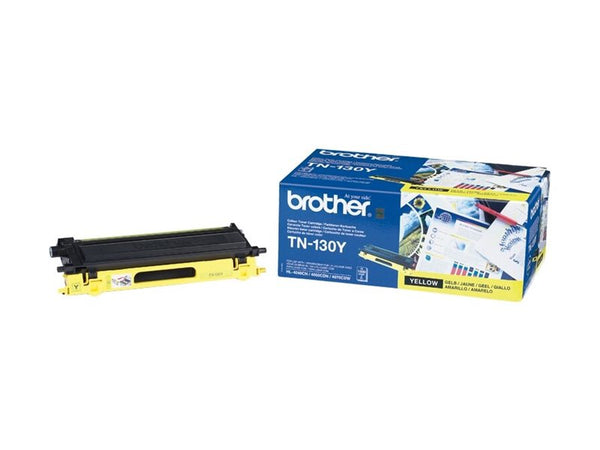 BROTHER TN-130 cartouche de toner jaune faible capacité 1.500 pages pack de 1