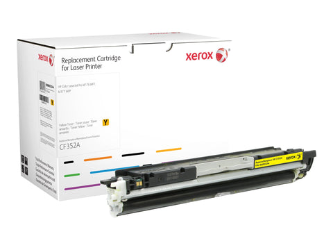 XEROX XRC Yellow Toner Cartridge equivalent to HP 130A for use in HP CLJ Pro M176 MFP M177 MFP