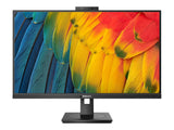 PHILIPS 27B1U5601H/00  27in - 2560 x 1440 QHD 75 Hz - IPS - 350 cd/m² - 4 ms - HDMI, DisplayPort, USB-C - haut-parleurs - WEBCAM