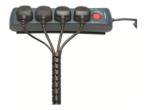 FELLOWES CableZip™ - Rassembleur de câbles - Noir
