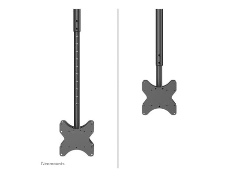 NEOMOUNTS CL35-340BL22 Support de plafond pour double écran 23-42p - h 106-156 cm