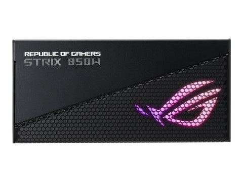 ASUS ROG Strix 850W Gold Aura Edition Fully Modular Power Supply 80+ Gold Certified ATX 3.0 Compatible PCIe Gen 5.0
