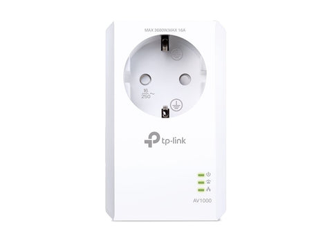 TP-LINK AV1000 Gigabit Passthrough Powerline Adapter