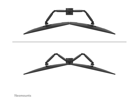 NEOMOUNTS DS60-600BL2 Support décran à fixer 10-32p - Quick-fix - arrêt 180