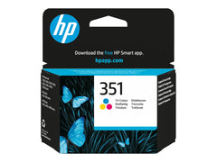 HP 351 original Ink cartridge CB337EE UUS tri-colour low capacity 3.5ml 170 pages 1-pack