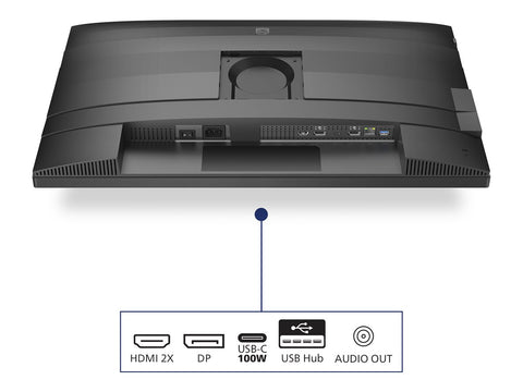 PHILIPS 27B2U4601/00 27p IPS QHD 120Hz 350cd/m2 4ms HDMI 2.0 DP USB-C 3.2 HUB USB pivot Speakers