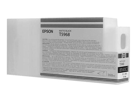 EPSON T5968 Ink Cartridge Matte Black Standard Capacity 350ml 1-pack
