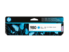 HP 980A original Ink cartridge D8J07A cyan standard capacity 86.5ml 6.600 pages 1-pack Office jet Enterprise