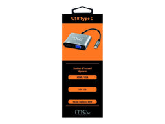 MCL Docking station Type C to HDMI VGA USB Power Delivery