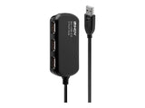 LINDY Rallonge active USB 2.0 Pro avec Hub 4 ports 8m