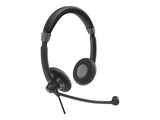 EPOS SC 75 USB MS double-sided wired headset with both 3.5 mm jack and USB connectivity