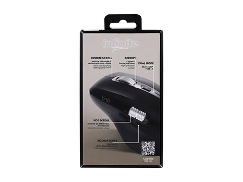 TNB INFINITEPRO - Rechargeable Wireless Mouse With Double Wheel