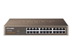 TP-LINK 24-port 10/100M Switch 24 10/100M RJ45 ports 13-inch steel case