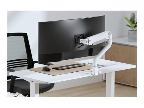 NEOMOUNTS DS70S-950WH1 Support décran à fixer 17-49p - ressort à gaz - Topfix - arrêt 180