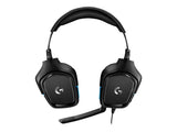 LOGITECH Gaming Headset G432 Headset 7.1 channel full size wired USB 3.5 mm jack black