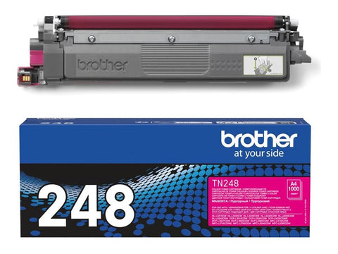BROTHER TN248M Magenta Toner Cartridge ISO Yield 1.000 pages