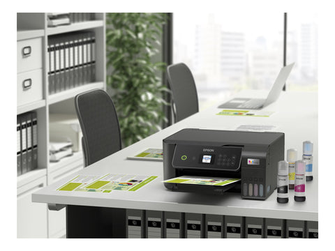 EPSON EcoTank ET-2870 MFP colour ink-jet ITS A4 10ppm print 100 sheets USB Wi-Fi black