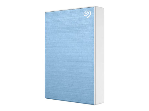SEAGATE One Touch 5To External HDD with Password Protection Light Blue