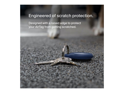 BELKIN Airtag Protection avec porte-clés Bleu