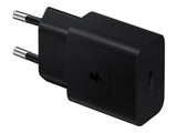 SAMSUNG 15W Adapter C to C Cable included Black