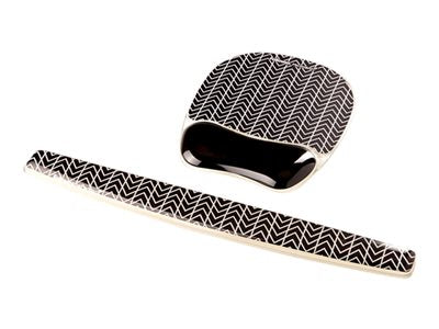 FELLOWES Tapis de souria repose poignet gel - chevron