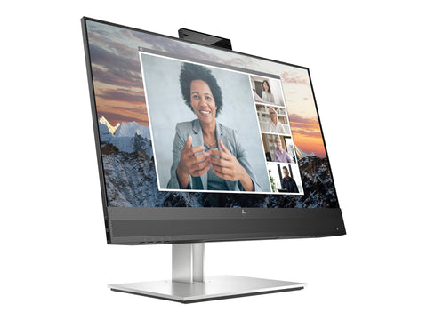 HP Écran de conférence E24m G4 FHD avec webcam 5Mpx 23.8p FHD 1920x1080 HDMI USB-C USB hub DisplayPort