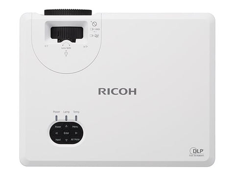 RICOH PJ WUL5860 29-303p WUXGA 1920x1200 4000 Lumens HDMI 2.0 Compact IP6X DLP Laser Projector
