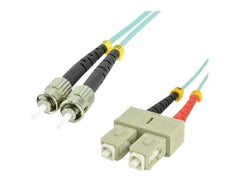 MCL ST/SC Multimode duplex 50/125 OM3 optical fiber - 2m