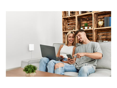 ASUS AX3000 Dual Band WiFi 6 802.11ax Mini Router supporting MU-MIMO and OFDMA Technology