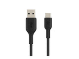 BELKIN BOOST CHARGE USB-A to USB-C Cable PVC 0.15M Black