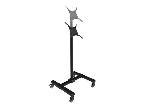 EATON TRIPPLITE Mobile TV Stand - Height Adjustable 13inch to 42inch TVs and Monitors Locking Casters Black