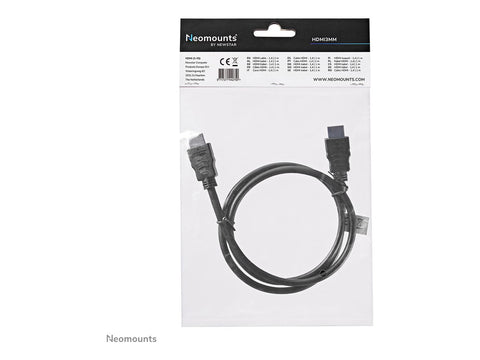 NEOMOUNTS HDMI3MM câble HDMI - 1 mètres