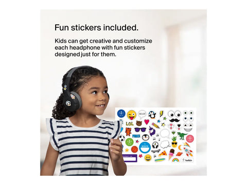 BELKIN Soundform Mini Kids Headphones Black