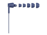 BELKIN USB-C EARBUDS W/ ADJUSTABLE VOLUME LIMITER BLUE